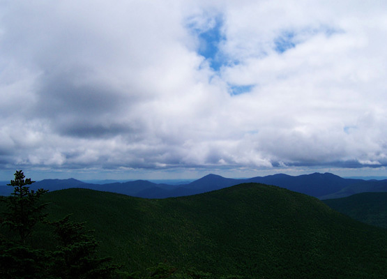 Views from Hancock Mountain, North Peak, on August 13, 2011